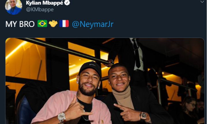 Tweet Mbappe po meczu PSG z Realem! :D